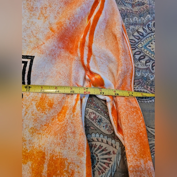 Orange And White Long Sleeve T Shirt Large Panama City Florida Genuine - Picture 8 of 9